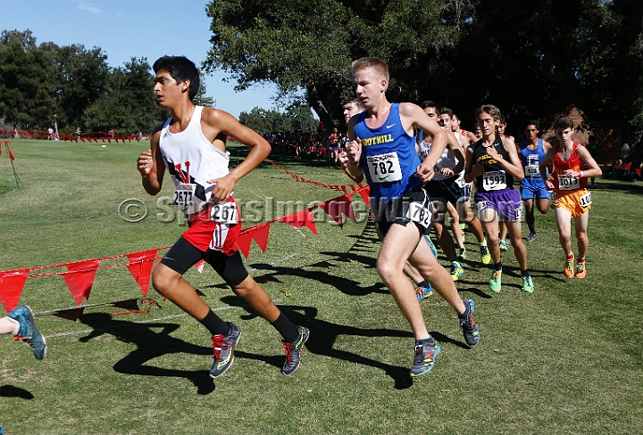 2015SIxcHSD1-062.JPG - 2015 Stanford Cross Country Invitational, September 26, Stanford Golf Course, Stanford, California.